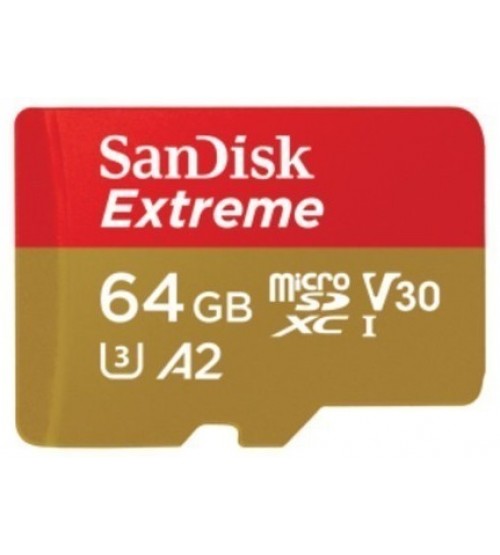 SDSQXAH - Extreme Micro SDXC 64GB/170MBS